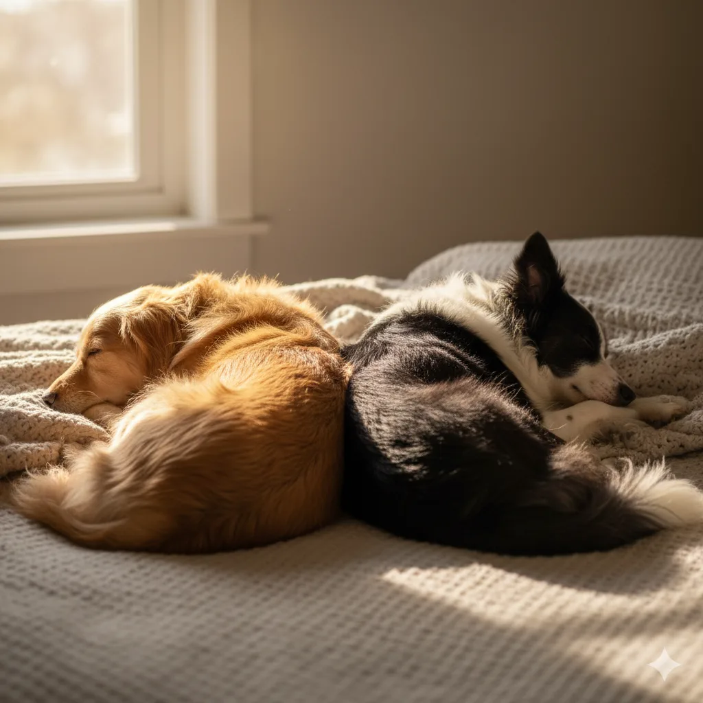 Why Do Dogs Sleep with Their Bum Facing You