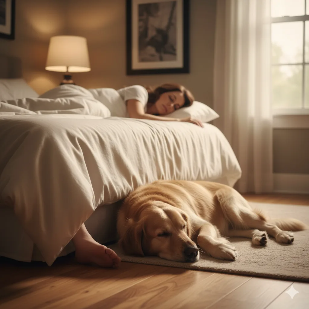Why Do Dogs Sleep with Their Bum Facing You