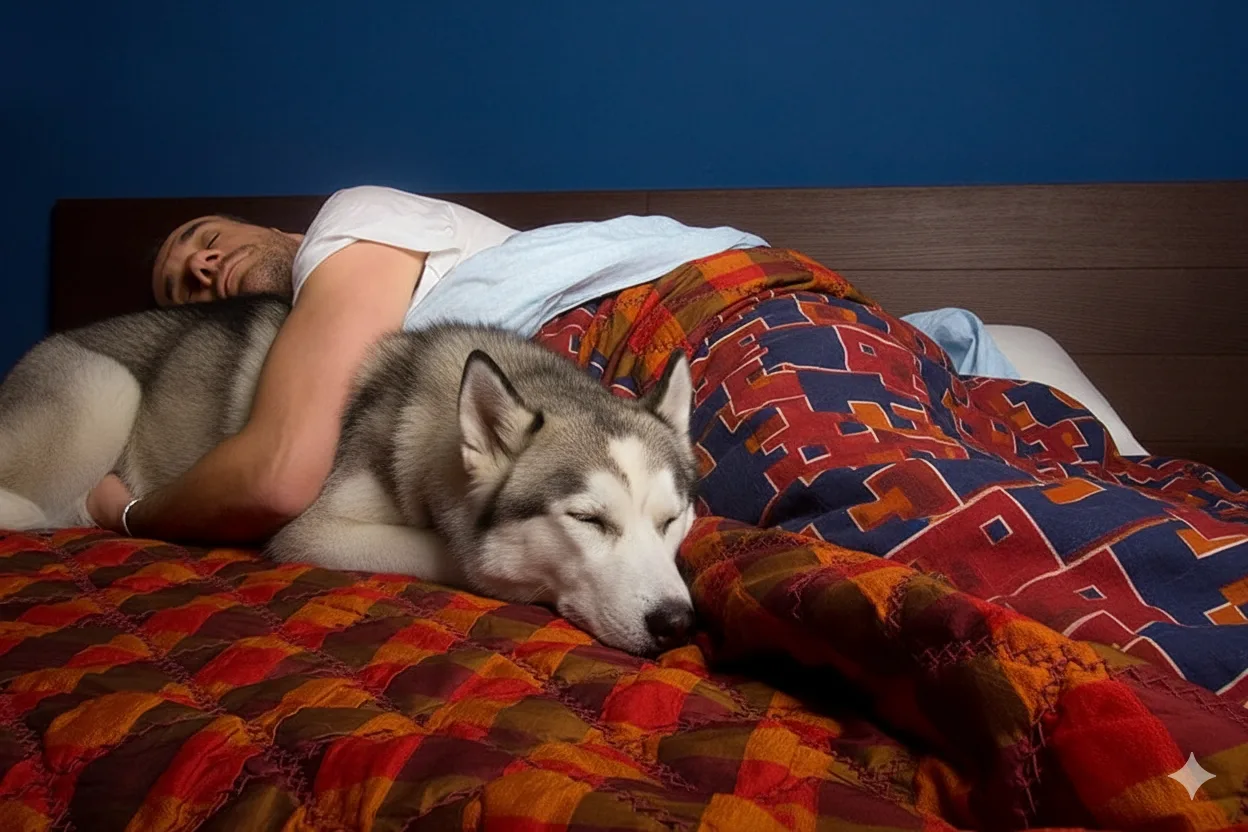 Why Do Dogs Sleep with Their Bum Facing You