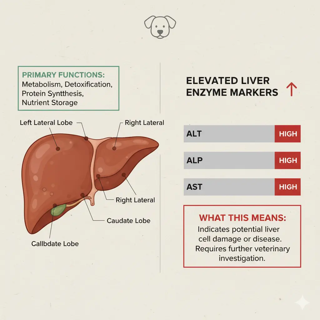 life expectancy of dog with high liver enzymes