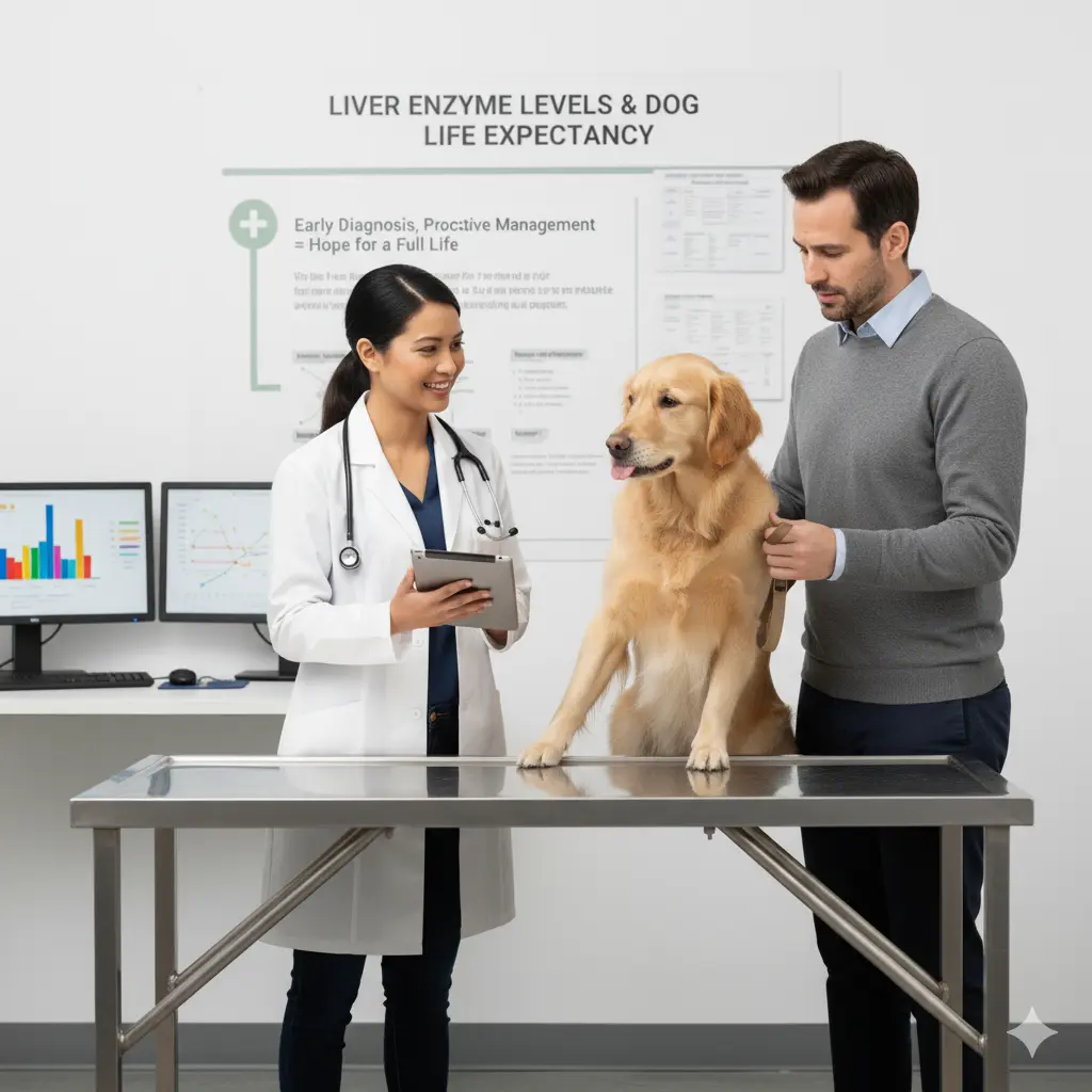 life expectancy of dog with high liver enzymes