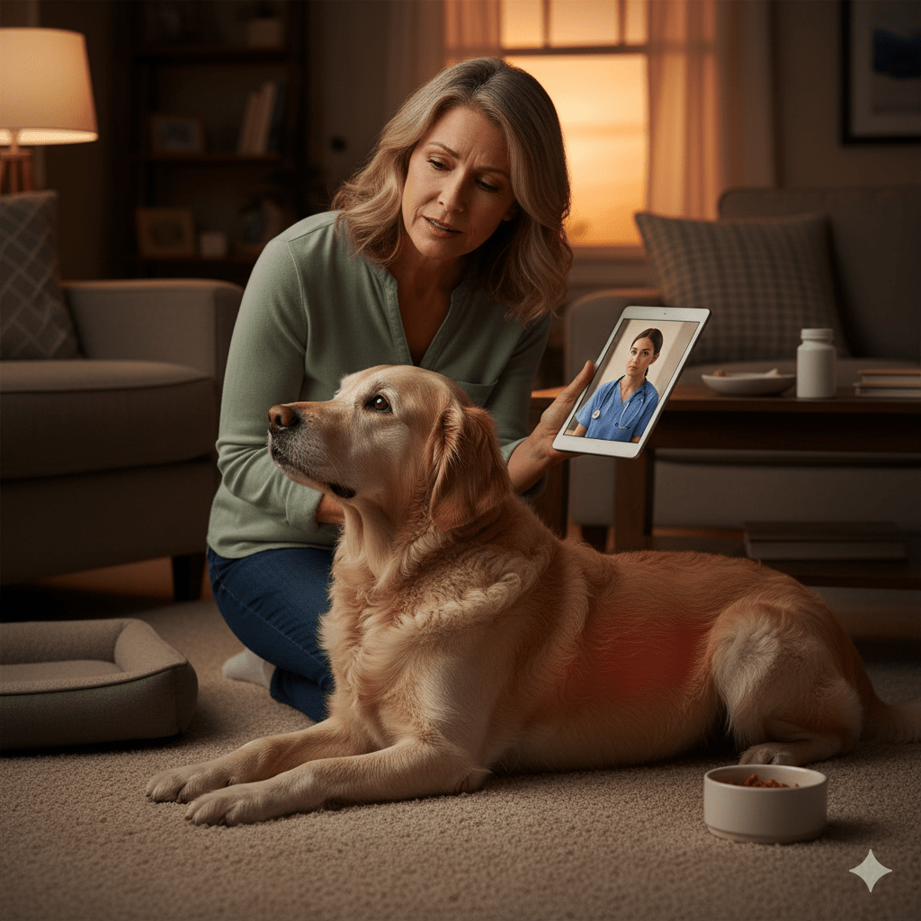 Dog Whining for No Reason