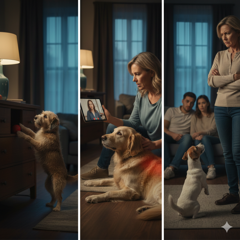 Dog Whining for No Reason