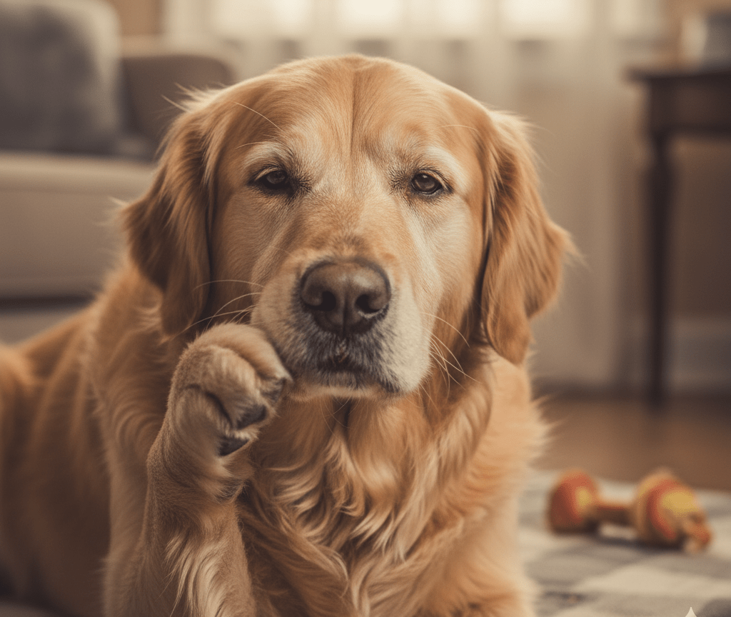 Senior Dog Has Loose Tooth