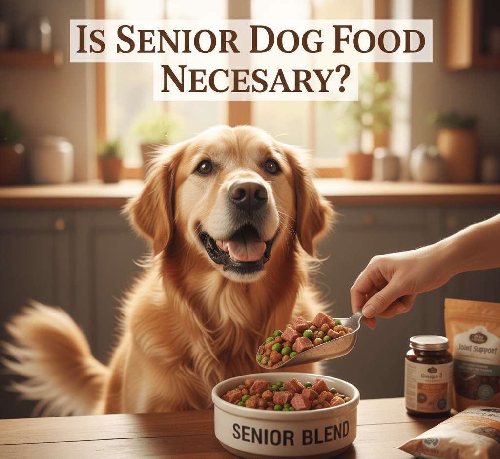 is senior dog food necessary