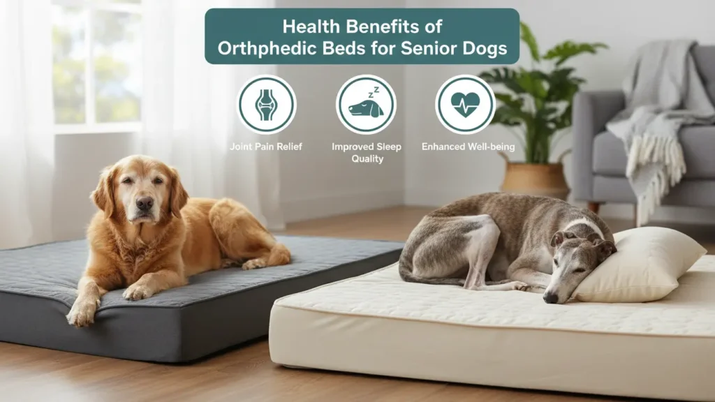 Best Orthopedic Beds for Senior Dogs