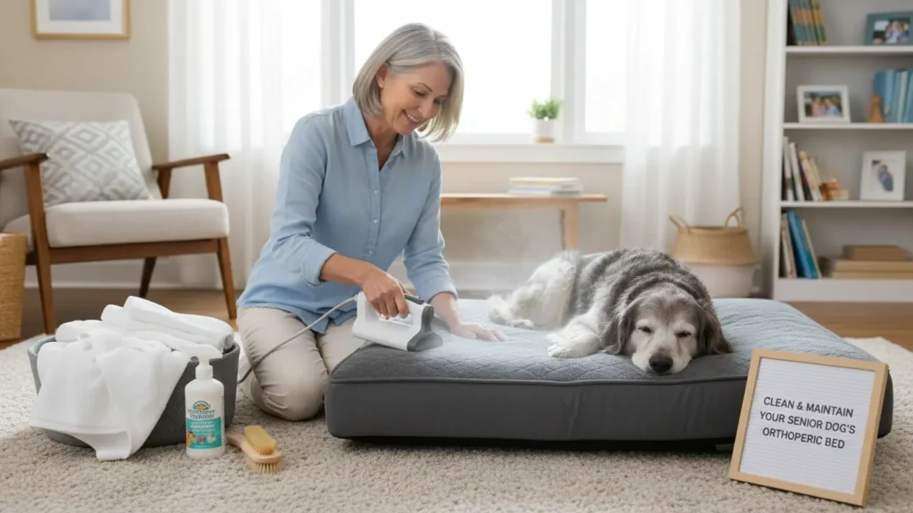 Best Orthopedic Beds for Senior Dogs