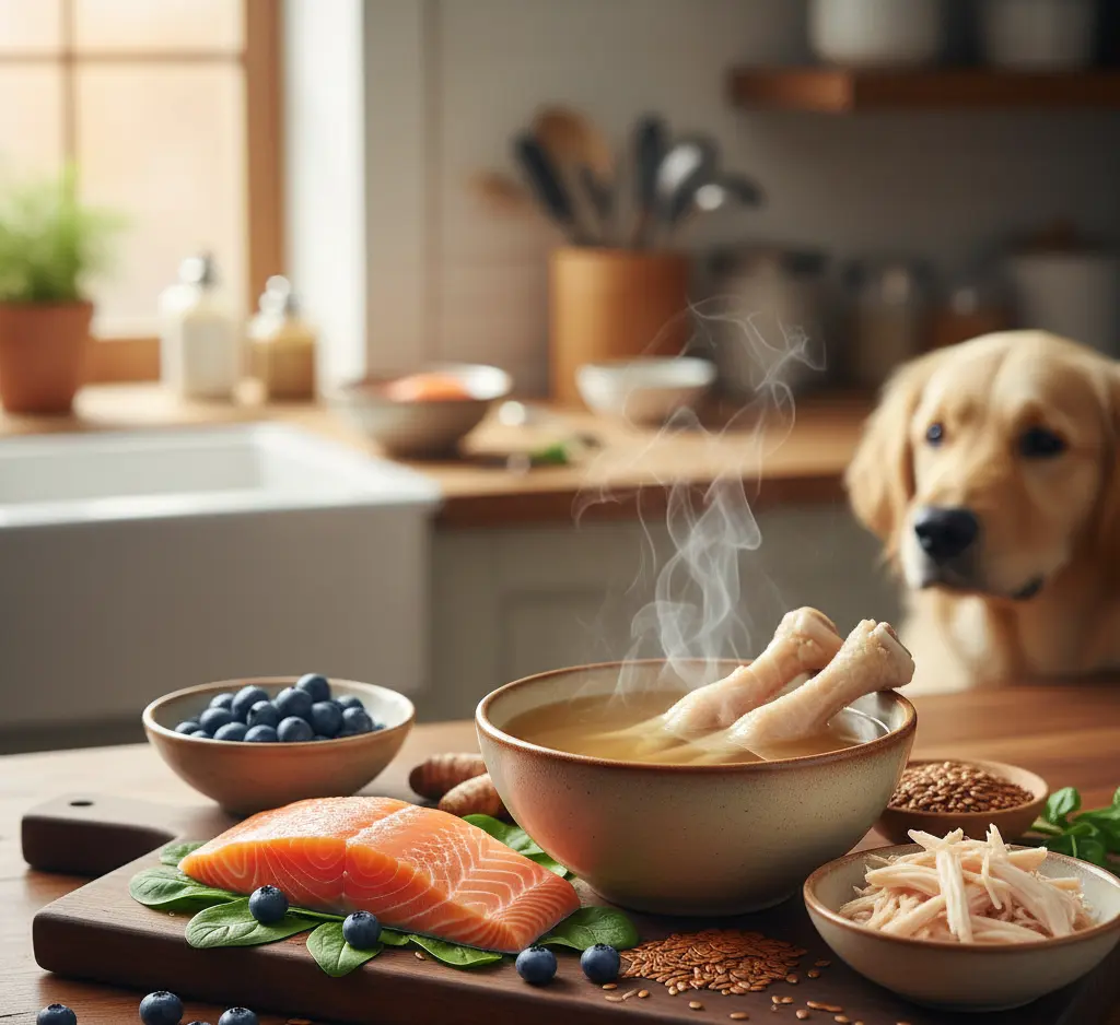 Homemade Senior Dog Food with Arthritis