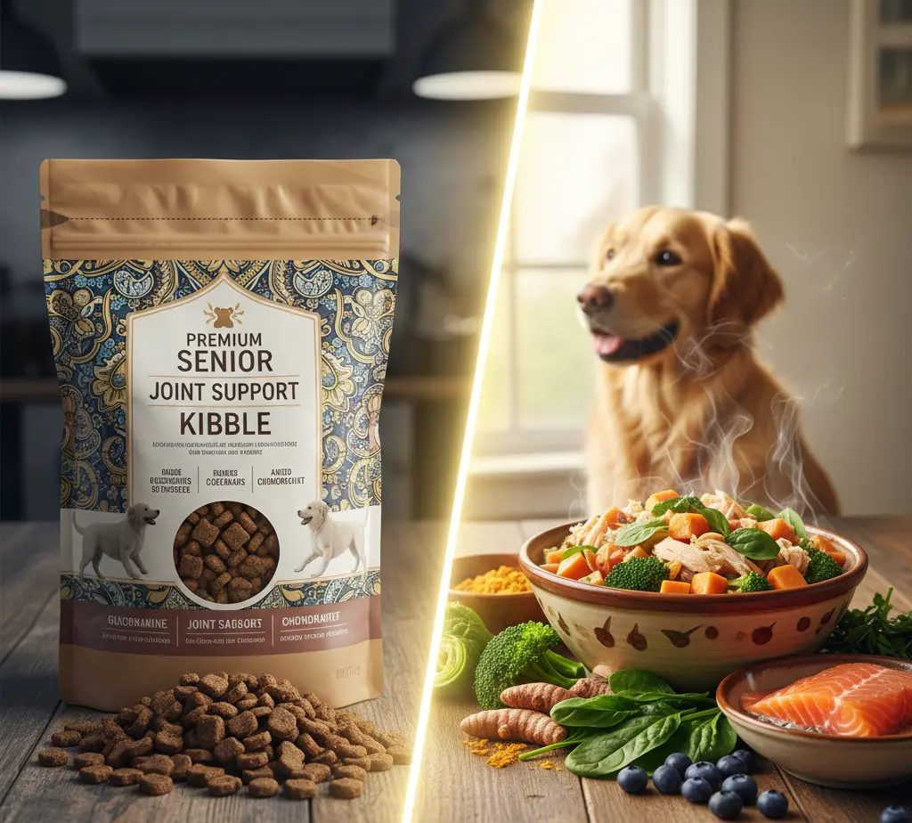 Homemade Senior Dog Food with Arthritis