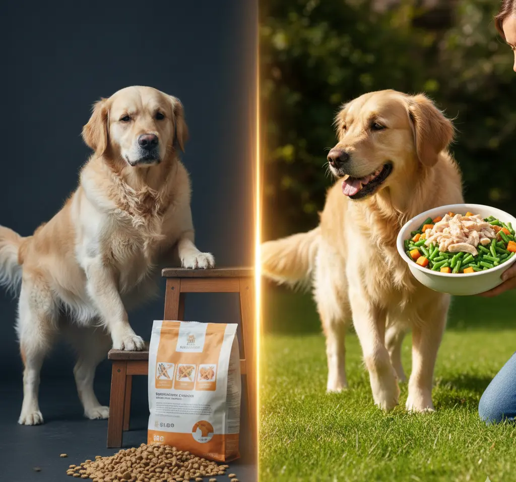 Homemade Senior Dog Food with Arthritis