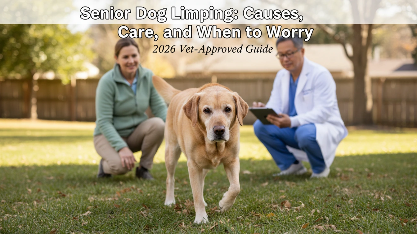 Senior Dog Limping