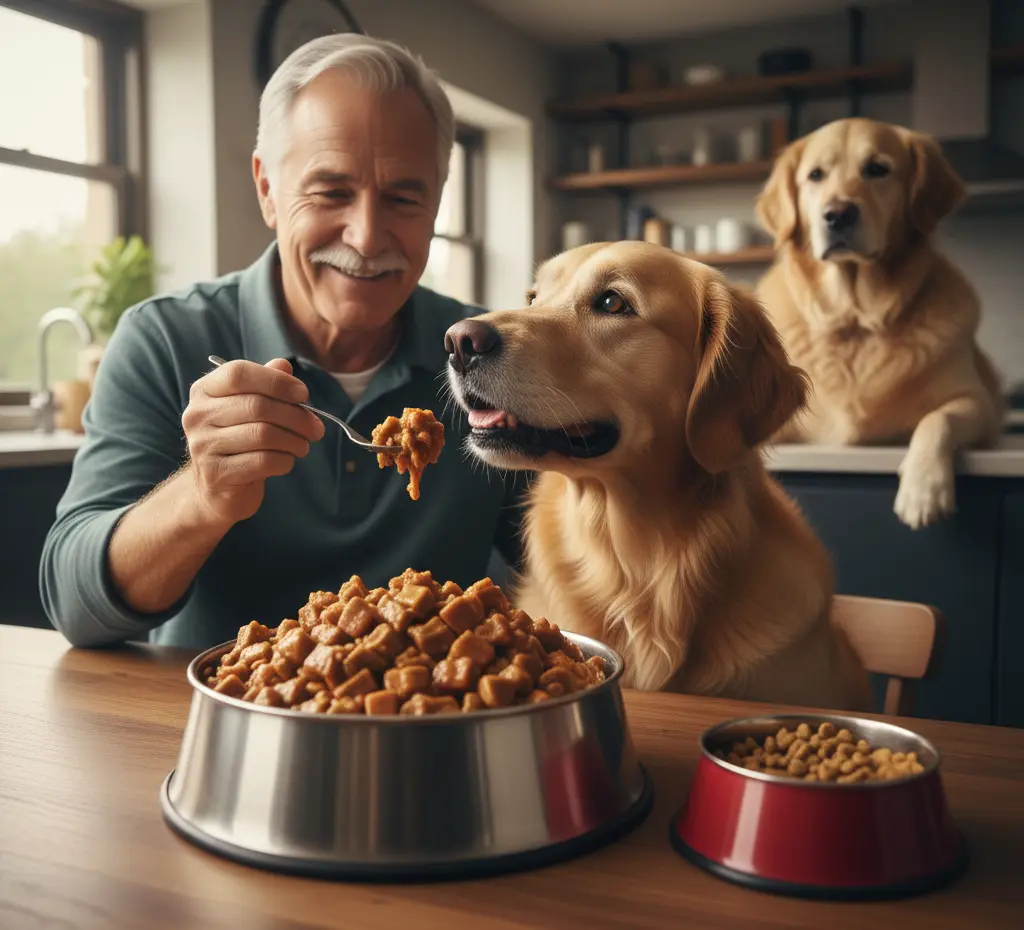 canned dog food for senior dogs