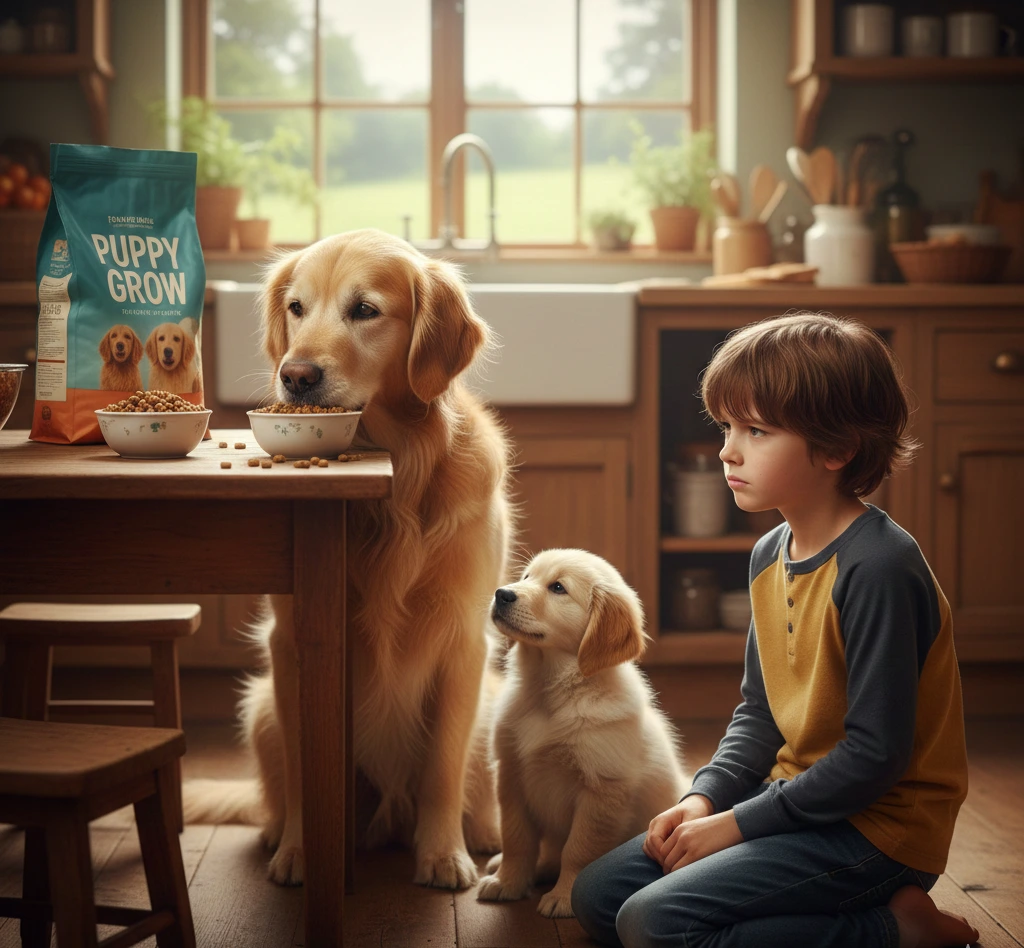 is puppy food good for senior dogs