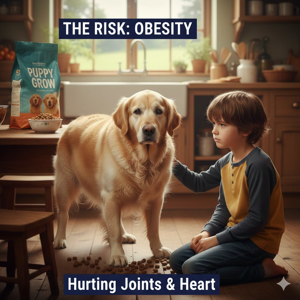 is puppy food good for senior dogs